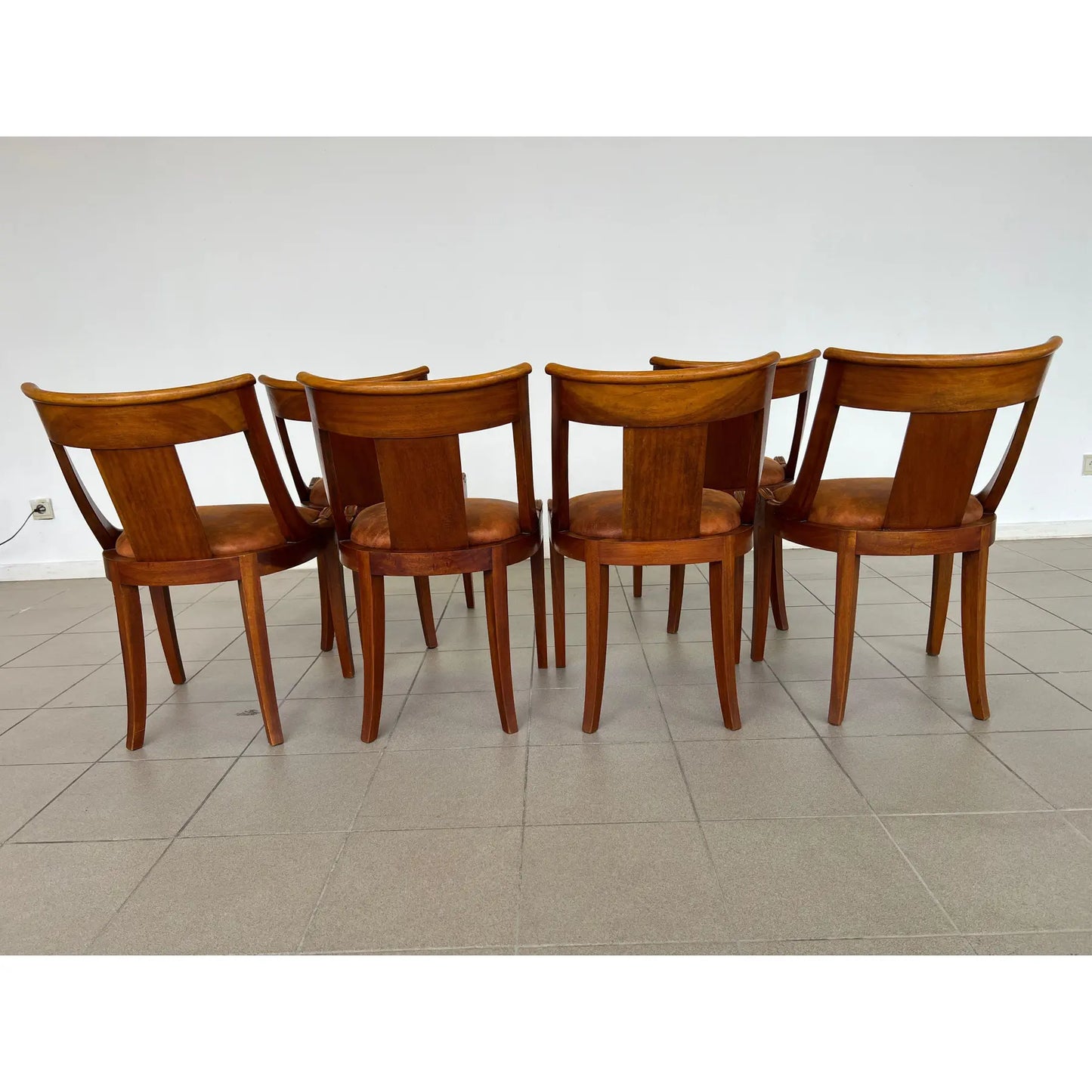 Empire Style Gondola Dining Chairs – Set of 6