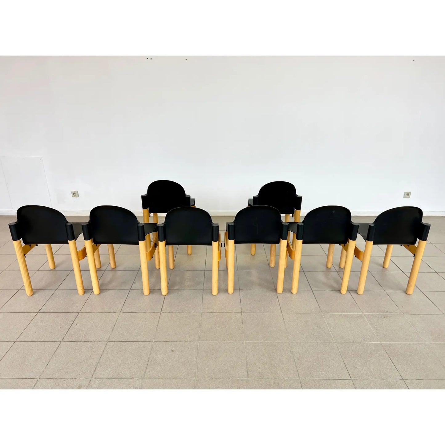 Flex 2000 Dining Chairs by Gerd Lange for Thonet – Set of 12