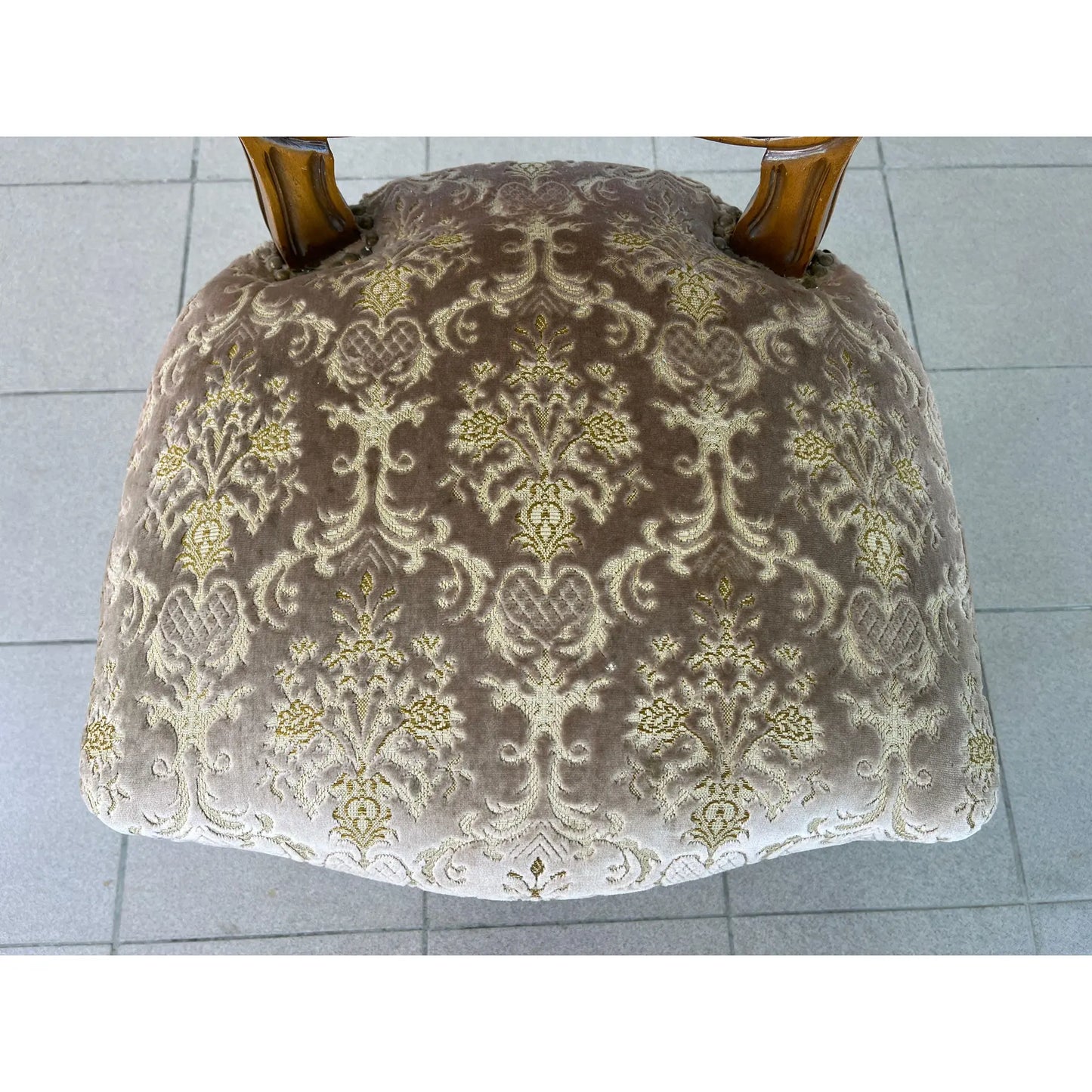 Vintage French Louis XV Style Dining Chairs – Set of 6