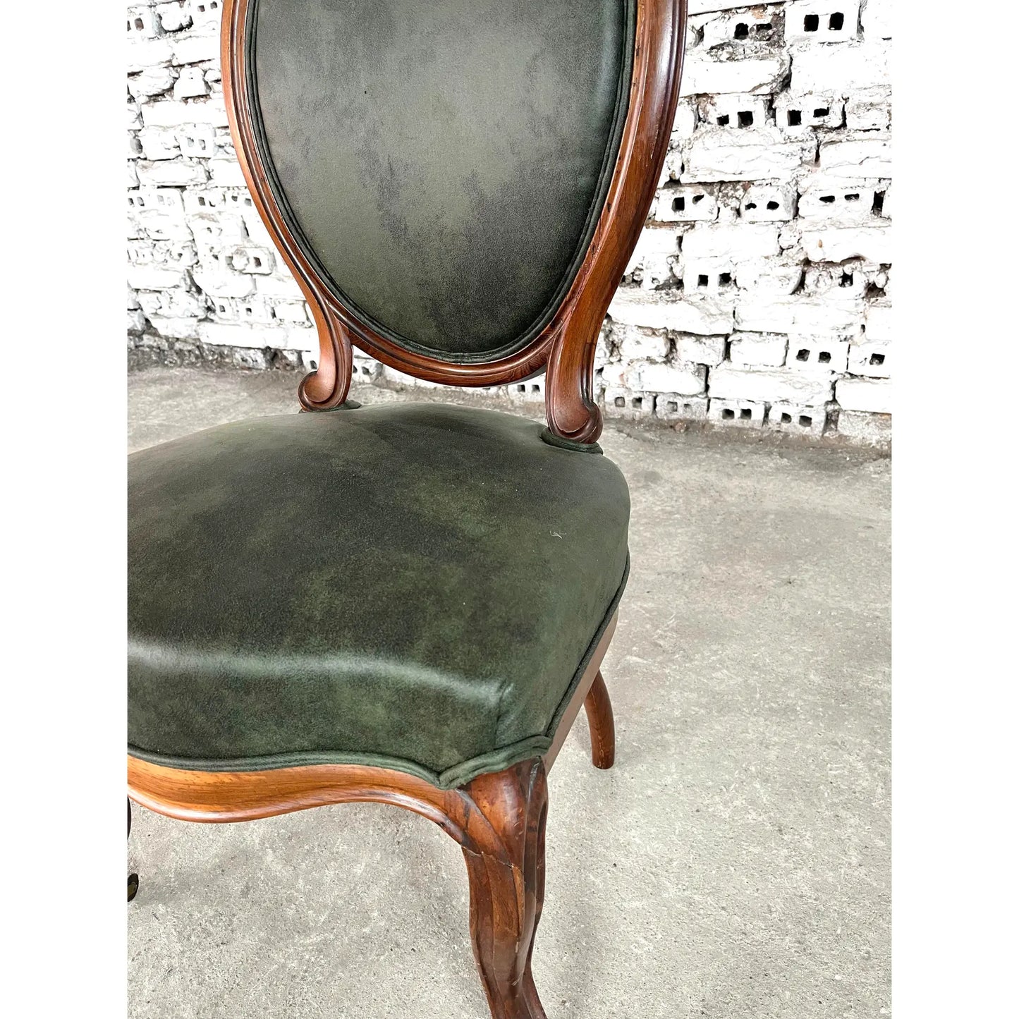 Vintage Louis Philippe Style Dining Chairs – Set of 6