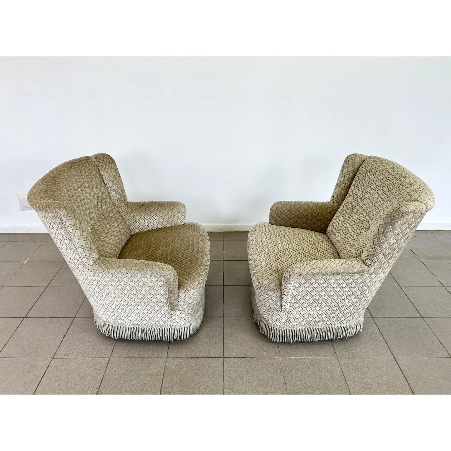 French Art Deco Armchairs - A Pair