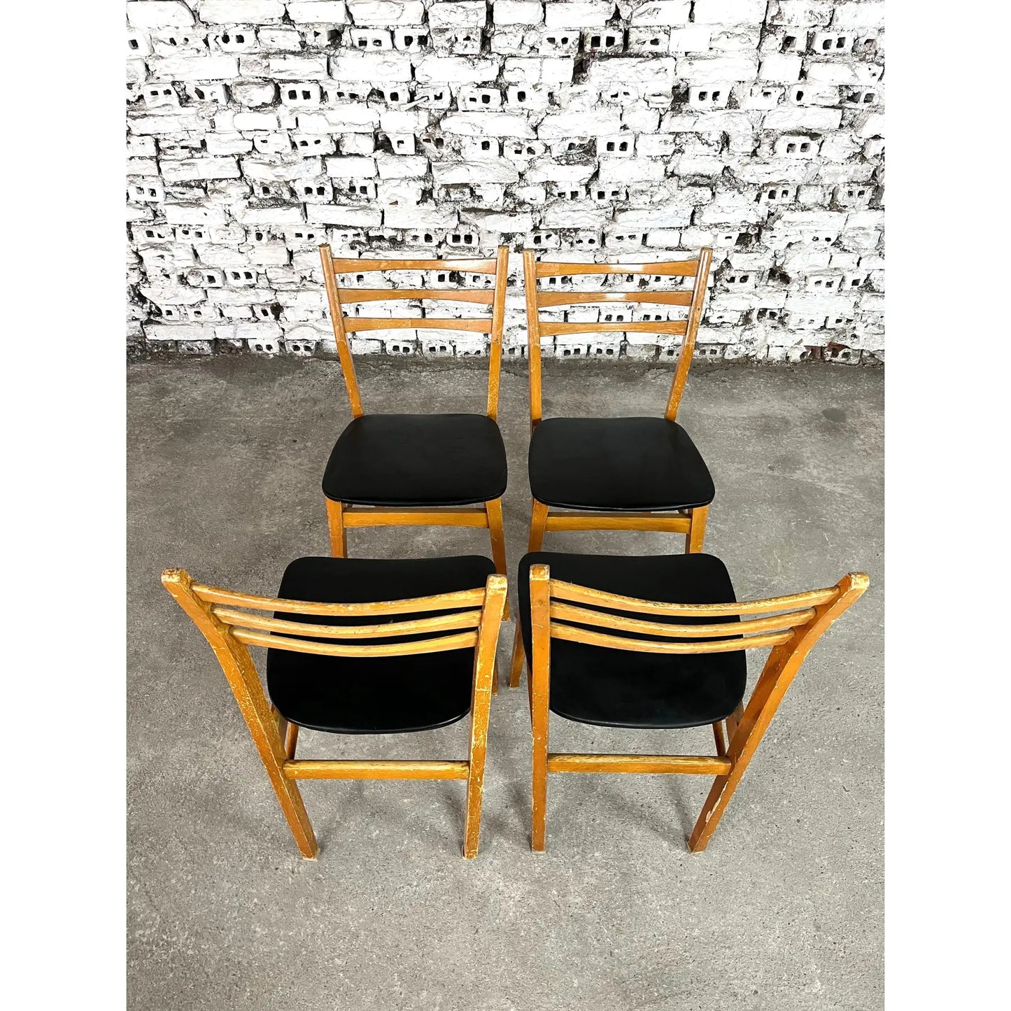 Vintage Danish Dining Chairs, 1960s – Set of 4