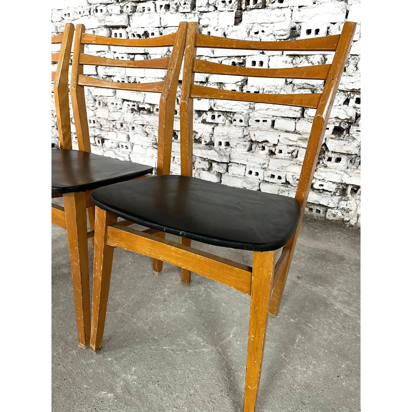 Vintage Danish Dining Chairs, 1960s – Set of 4