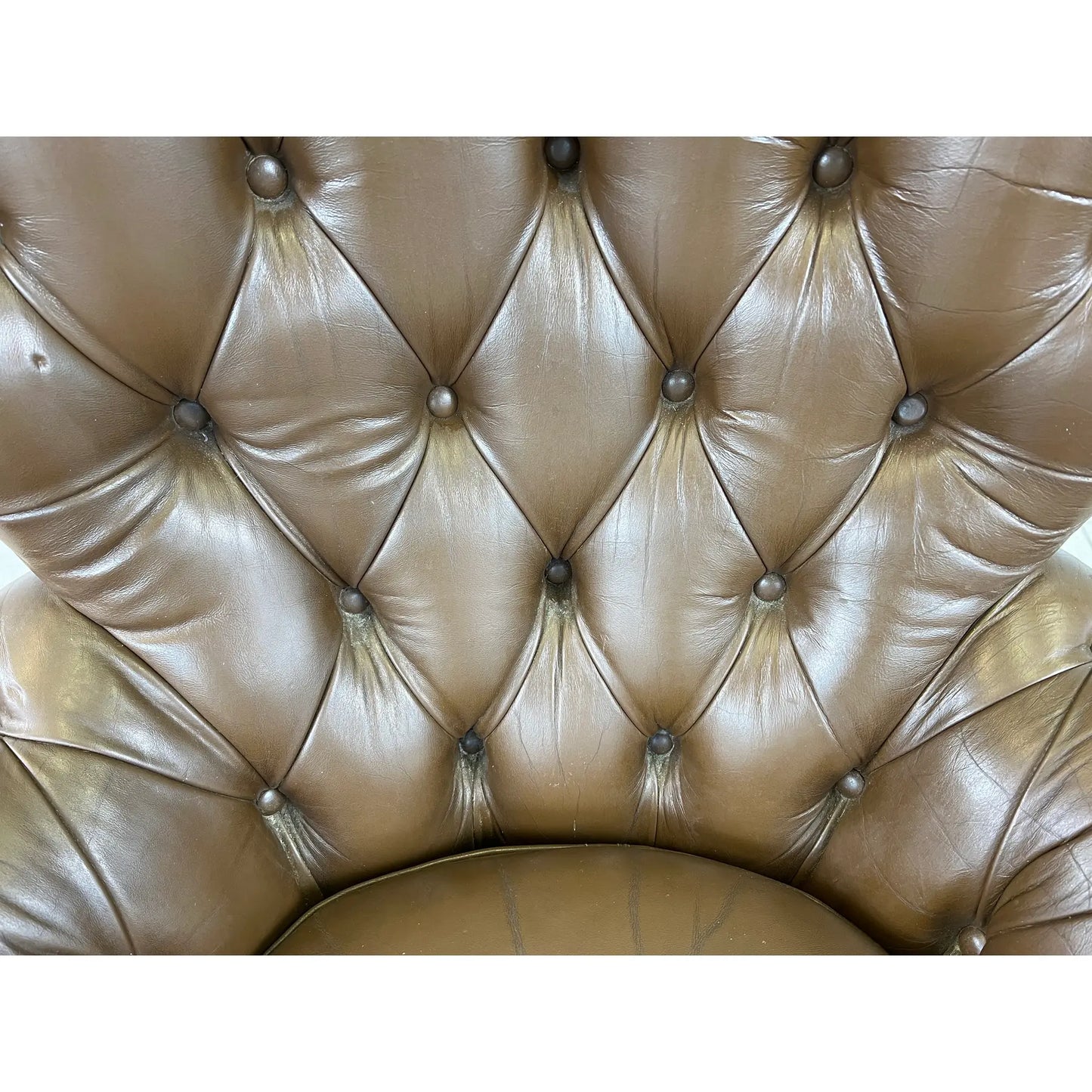 Vintage Dutch Leather Club Chair
