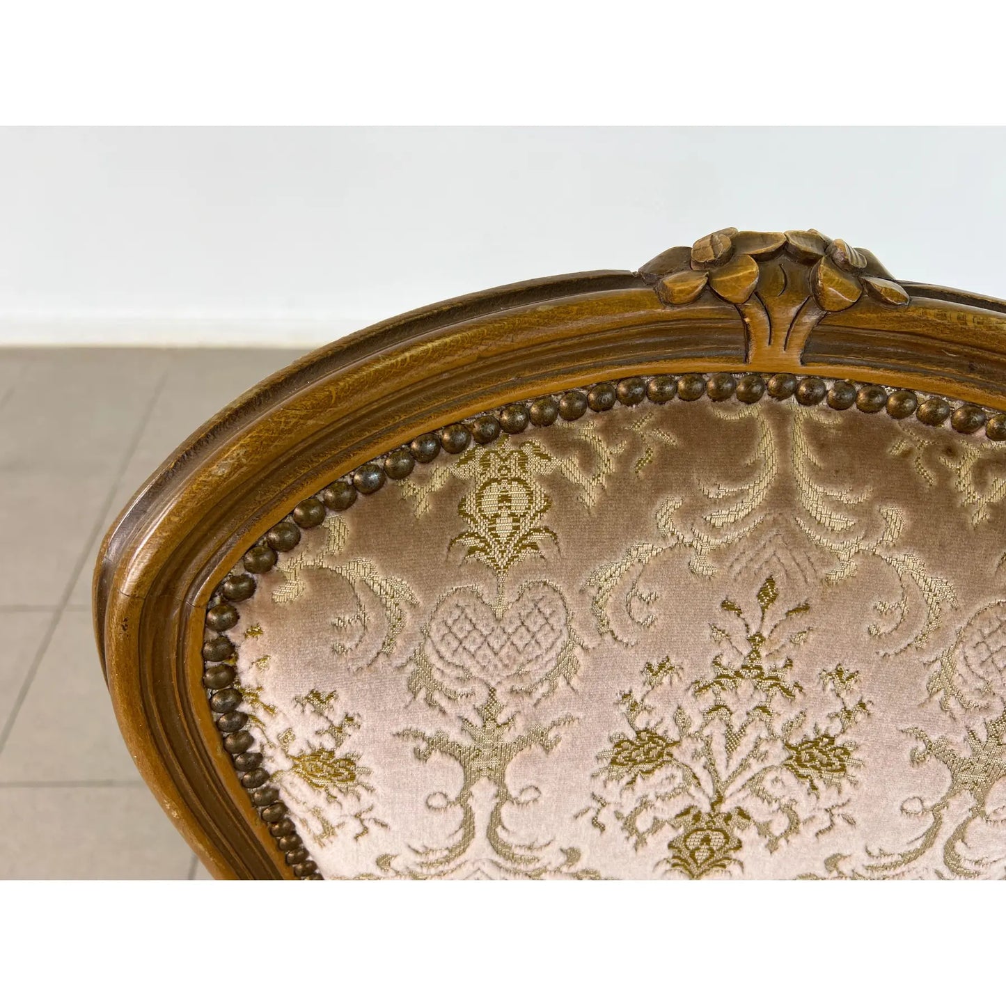 Vintage French Louis XV Style Dining Chairs – Set of 6