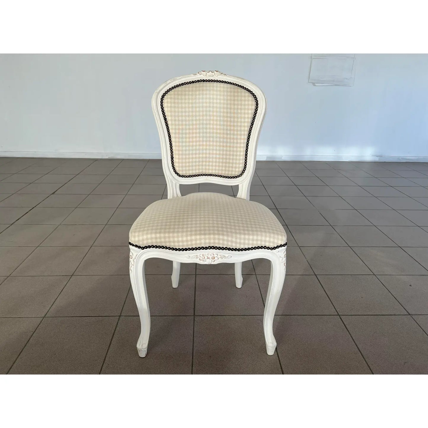 Vintage French Louis XV Style Dining Chairs – Set of 6